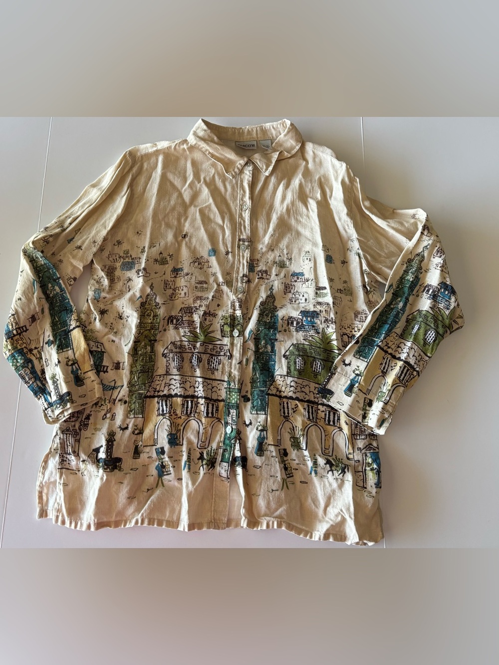 Chicos women’s linen shirt